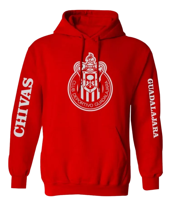 Sudadera Roja Caballero